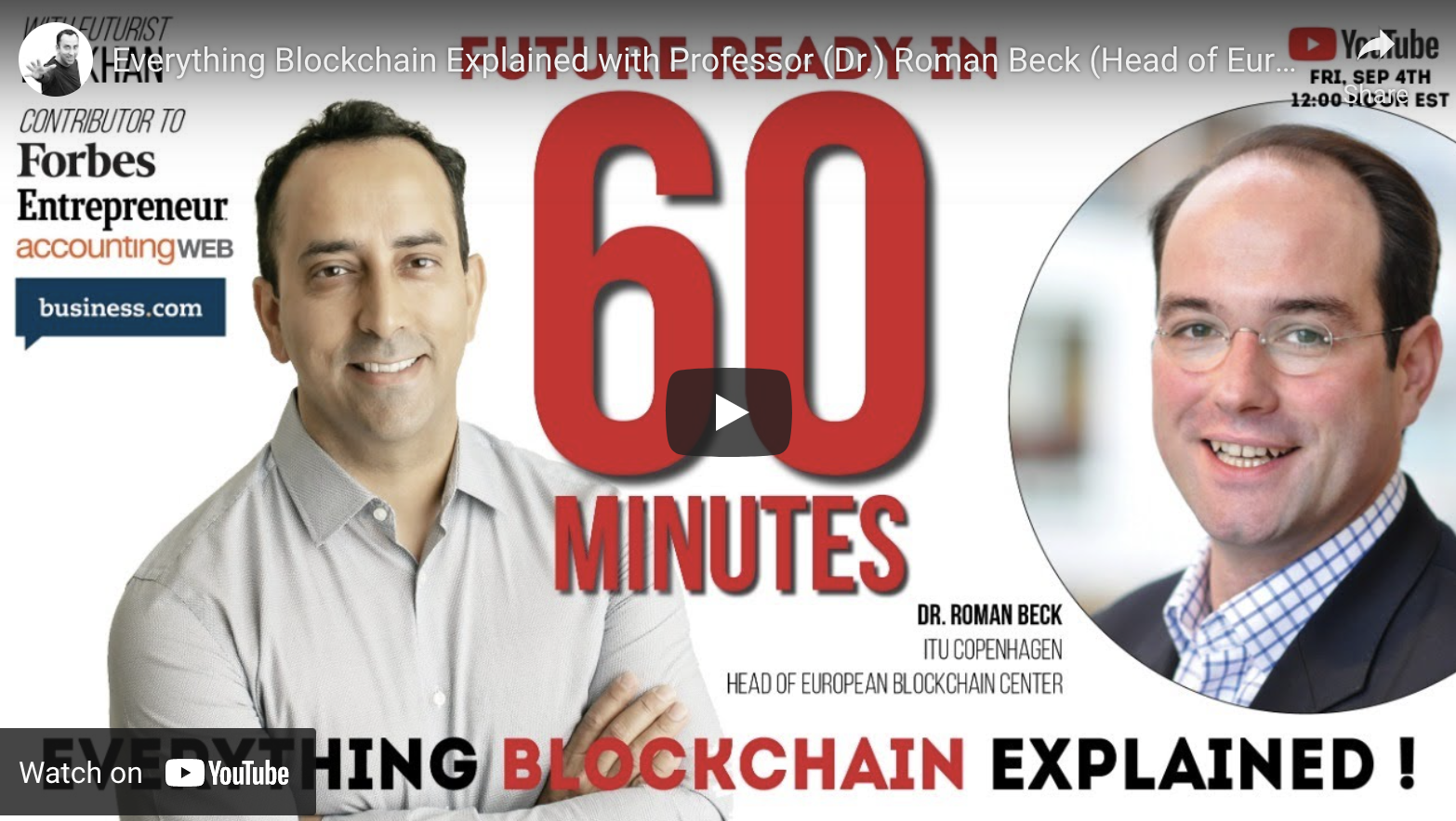 ian khan tedx blockchain